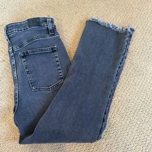 BDG urban outfitters kick flare high rise cropped size 28